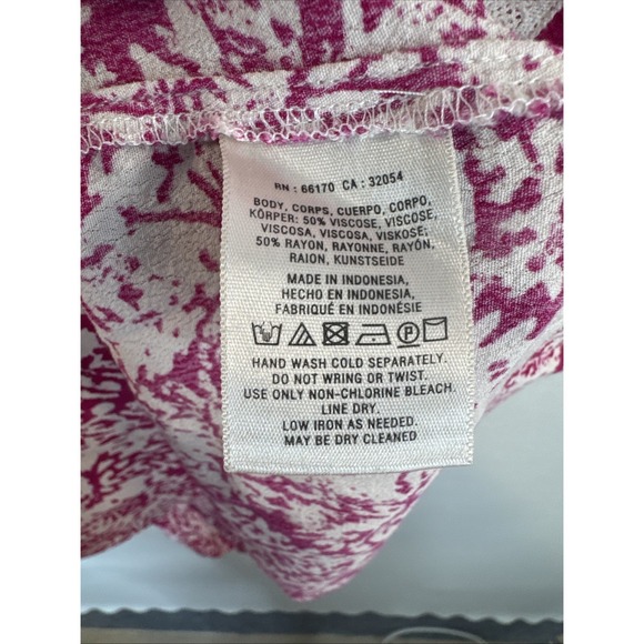 HD in Paris Anthropologie Boho Floral Dress Size 6 Pink Smocked - Picture 6 of 9